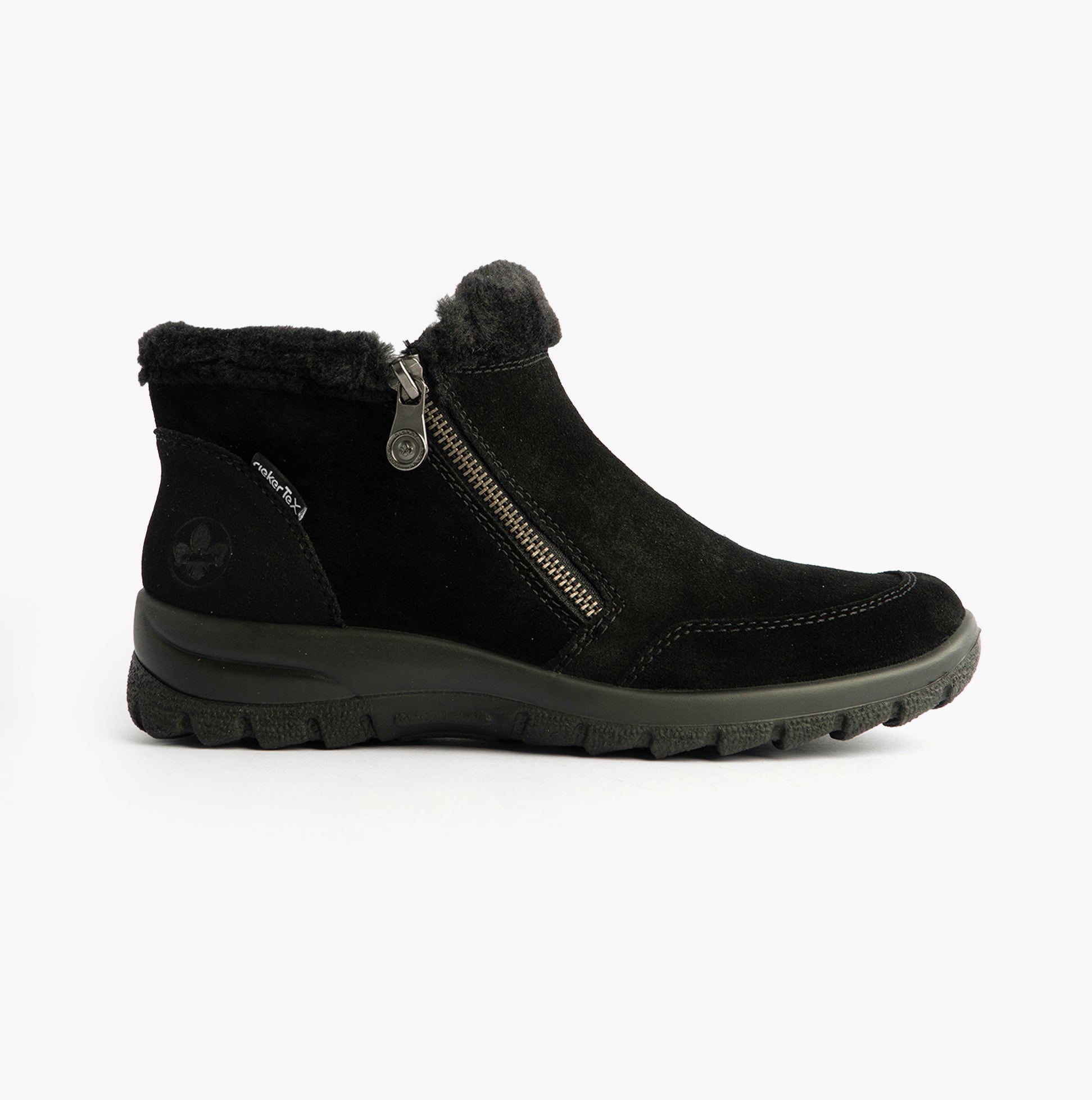 Rieker L7188-00 Womens Boots Black