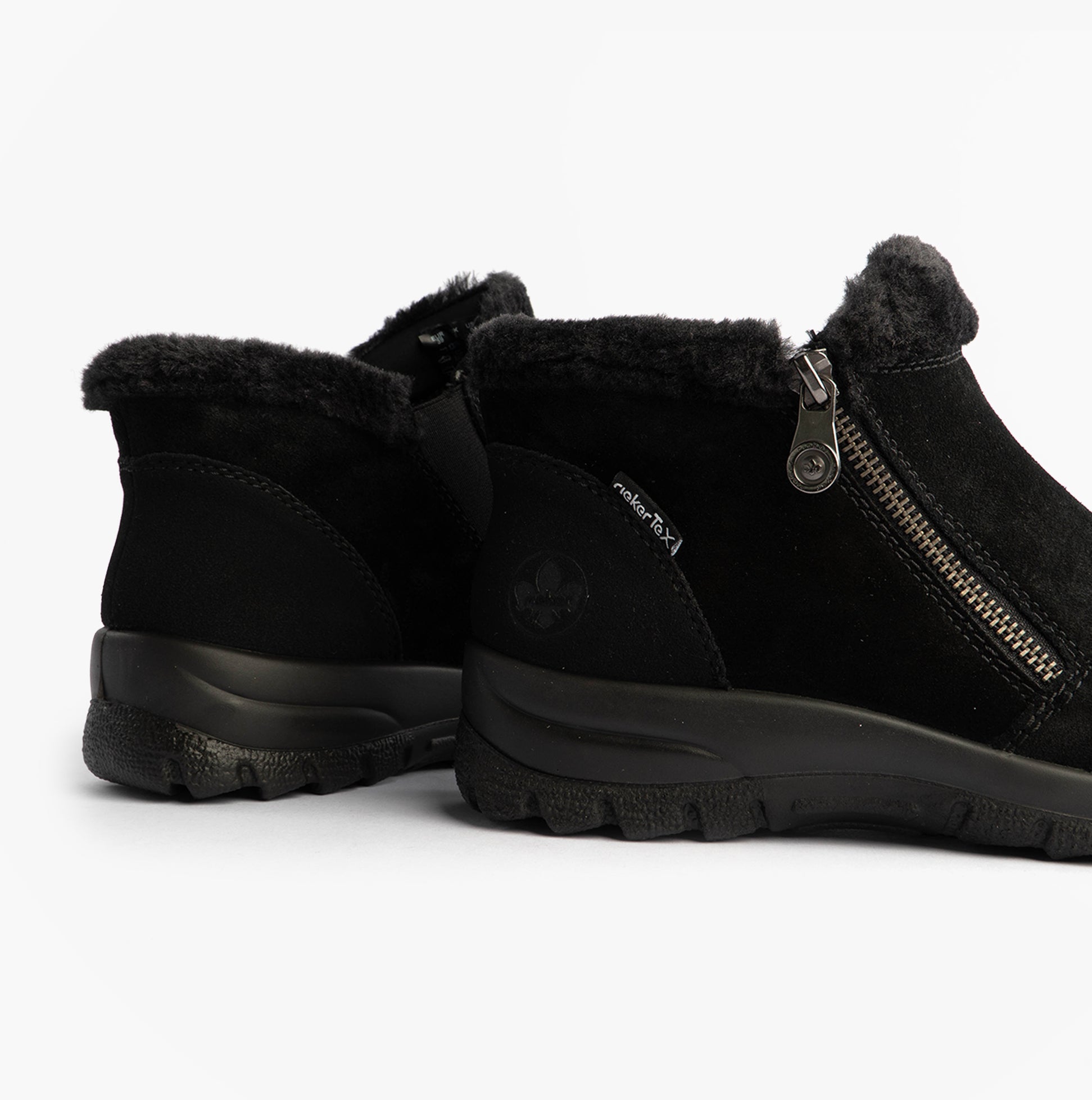 Rieker L7188-00 Womens Boots Black