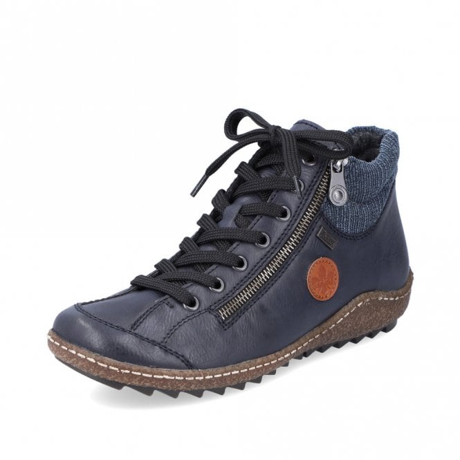 Rieker L7514-14 Womens Ankle Boots Black