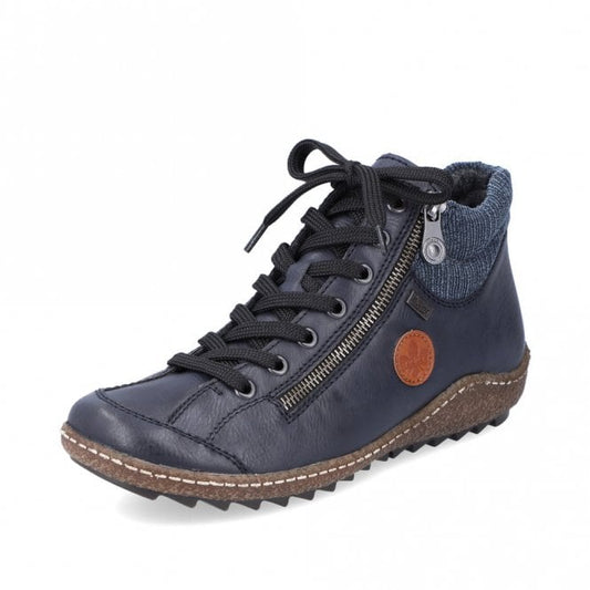 Rieker L7514-14 Womens Ankle Boots Black