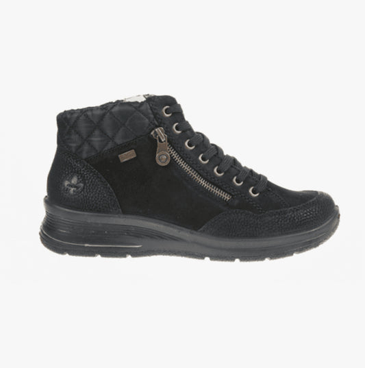 Rieker L7701-00 Womens Boots Black