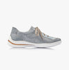 Rieker M35G6-12 Womens Shoes Blue