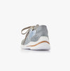Rieker M35G6-12 Womens Shoes Blue