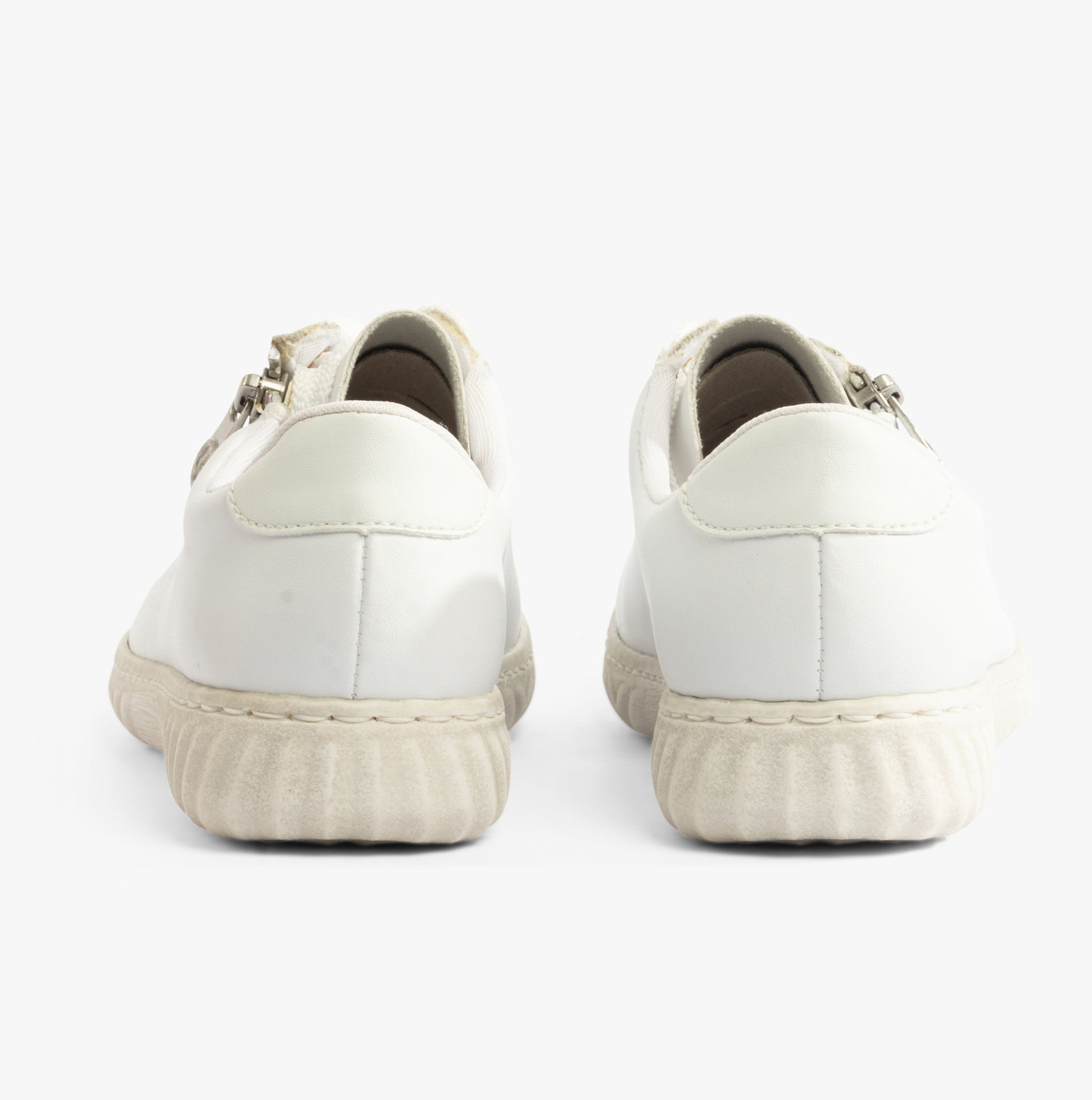 Rieker N0900-81 Womens Shoes White