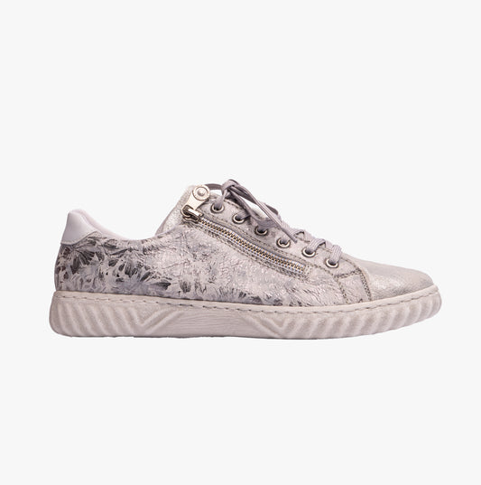 Rieker N0900-90 Womens Shoes Silver