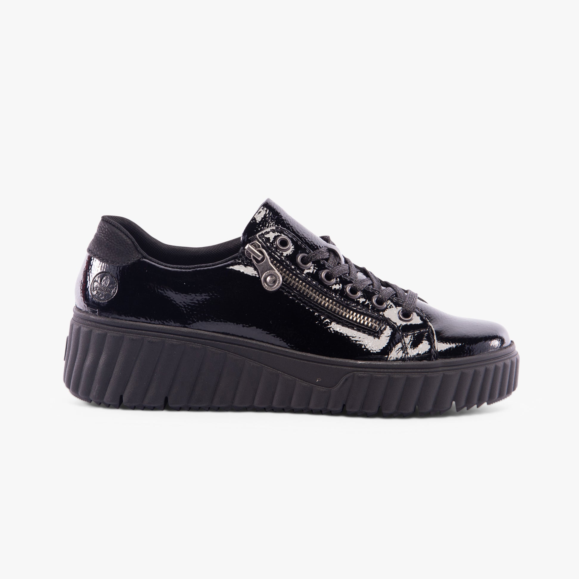 Rieker N2501-00 Womens Trainers Black