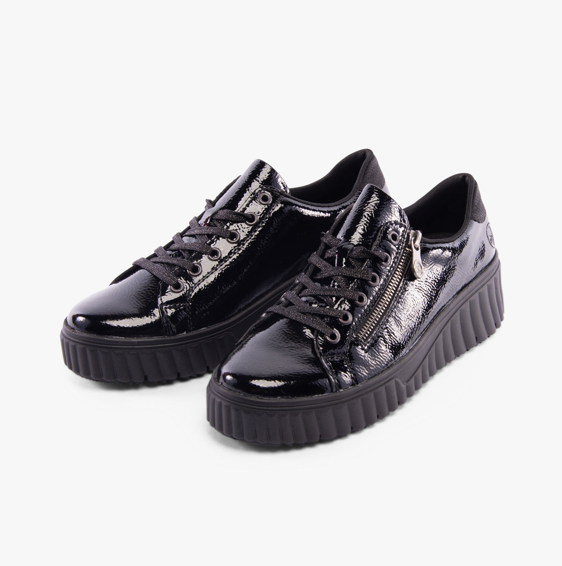 Rieker N2501-00 Womens Trainers Black