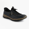 Rieker N3267-54 Nikita Womens Bungee Lace Shoes Blue