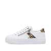 Rieker N4924-81 Womens Shoes White Combination