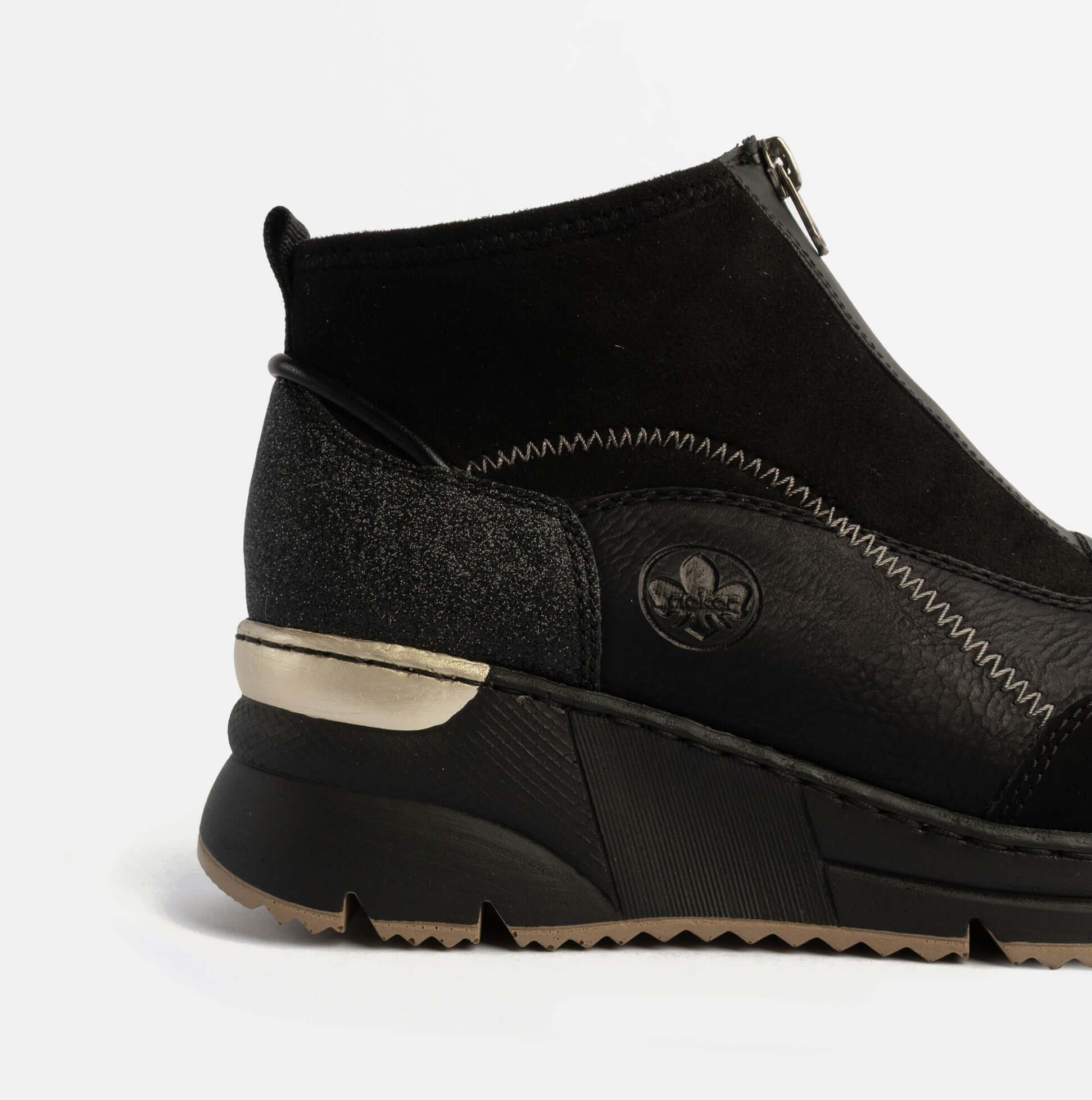 Rieker N6361-00 Womens Boots Black