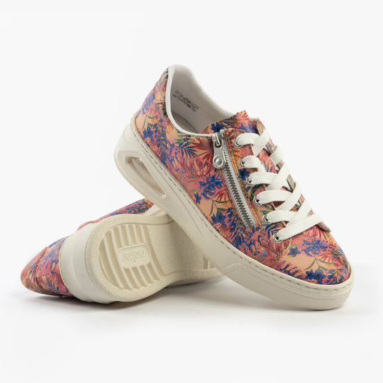Rieker N6401 Womens Casual Trainers Multi