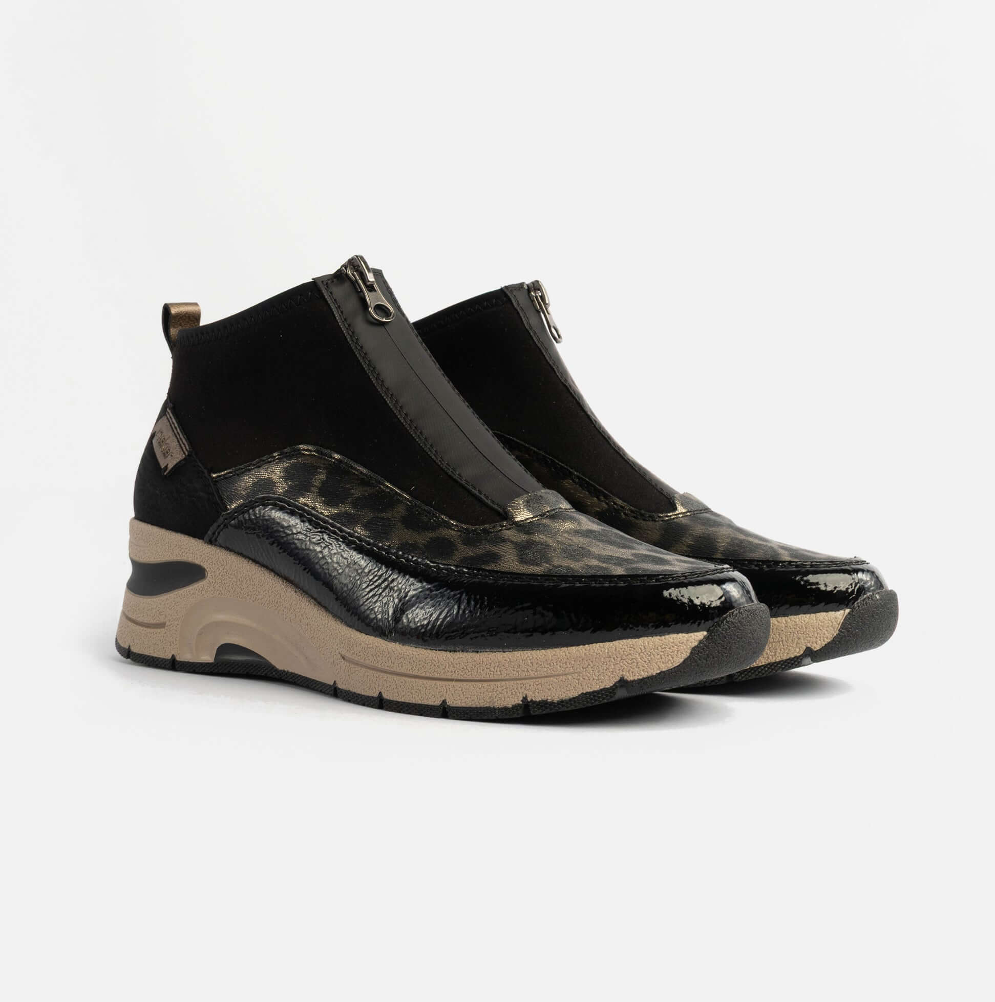 Rieker N9362-00 Womens Boots Black