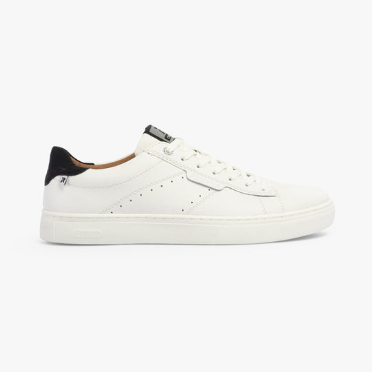 Rieker U0704 Mens Court Trainers White