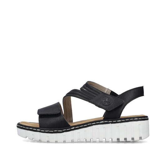 V1364-00 Womens Sandals Black