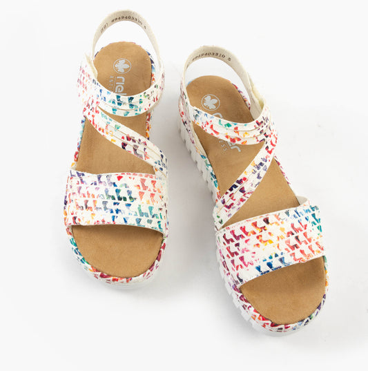 V1364-90 Womens Sandals Multi