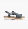 Rieker V2272-14 Womens Sandals Blue