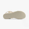 Rieker V3788-60 Womens Sandals Beige