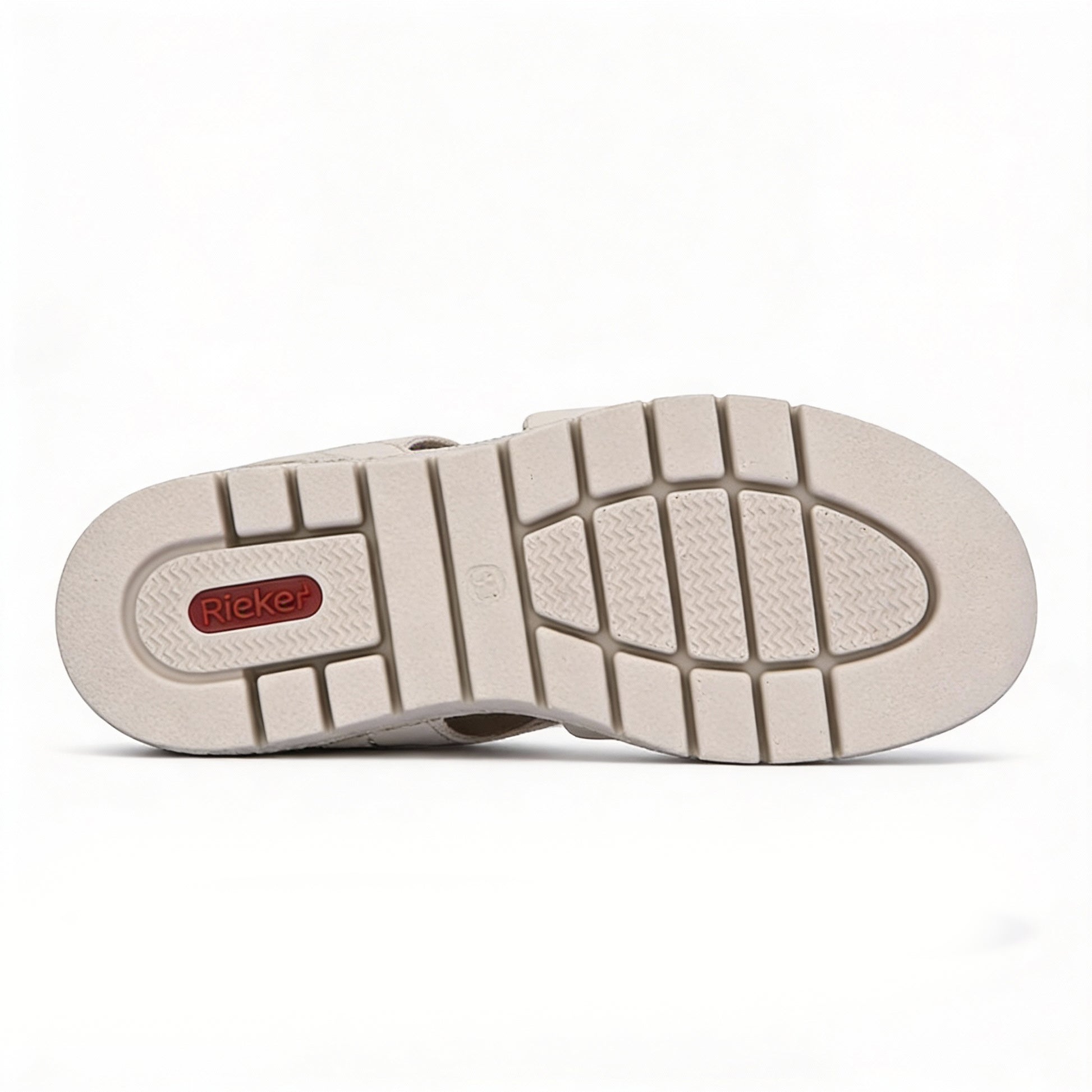 Rieker V4952 Womens Ankle Strap Sandals Beige