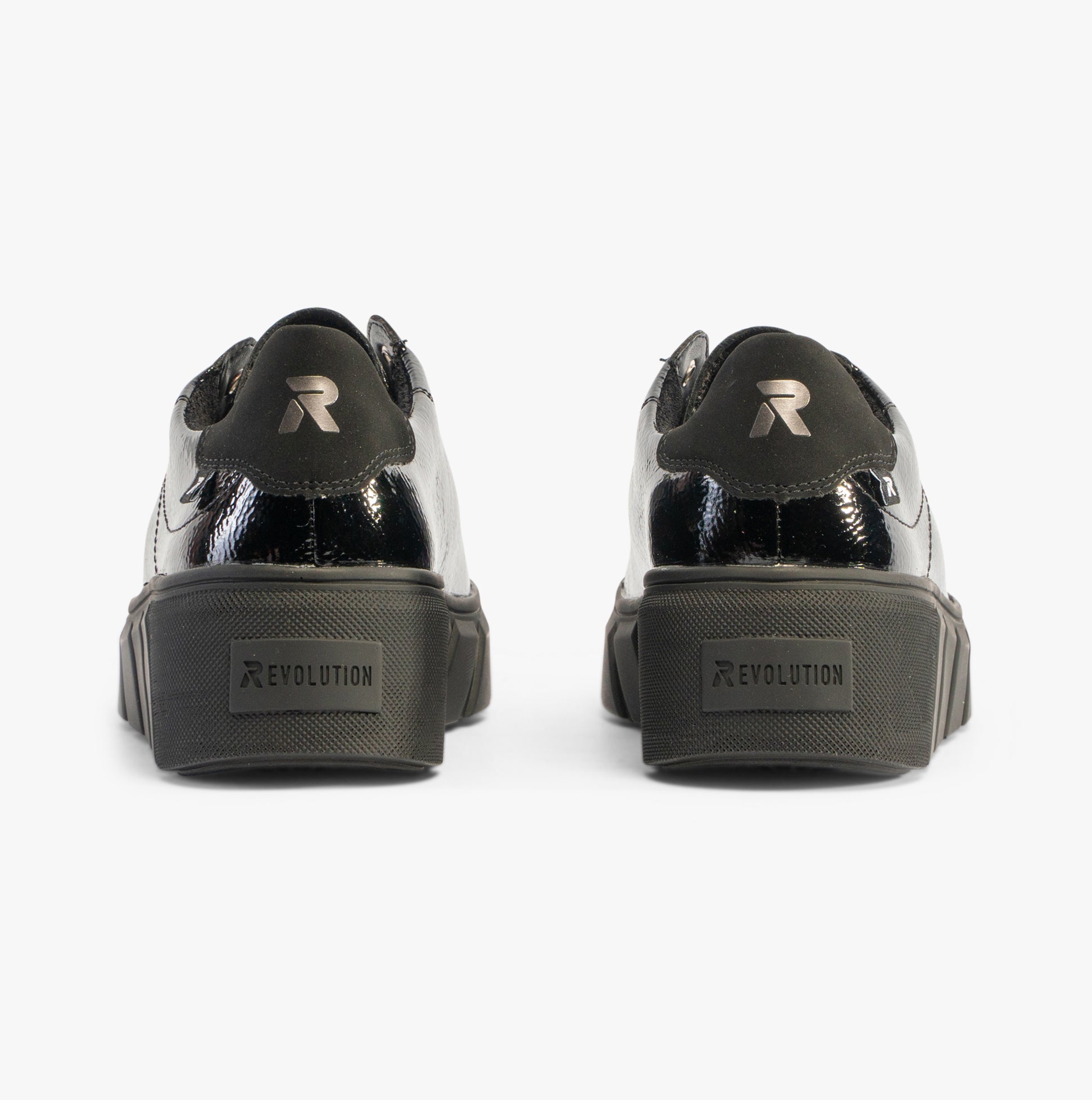 Rieker W0501-00 Womens Shoes Black