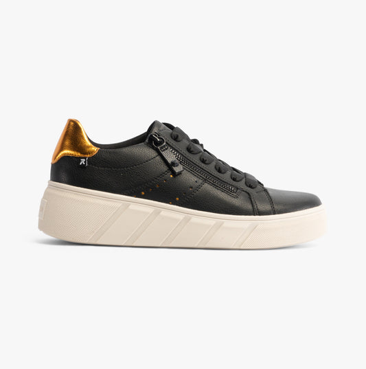 Rieker W0505-01 Womens Shoes White