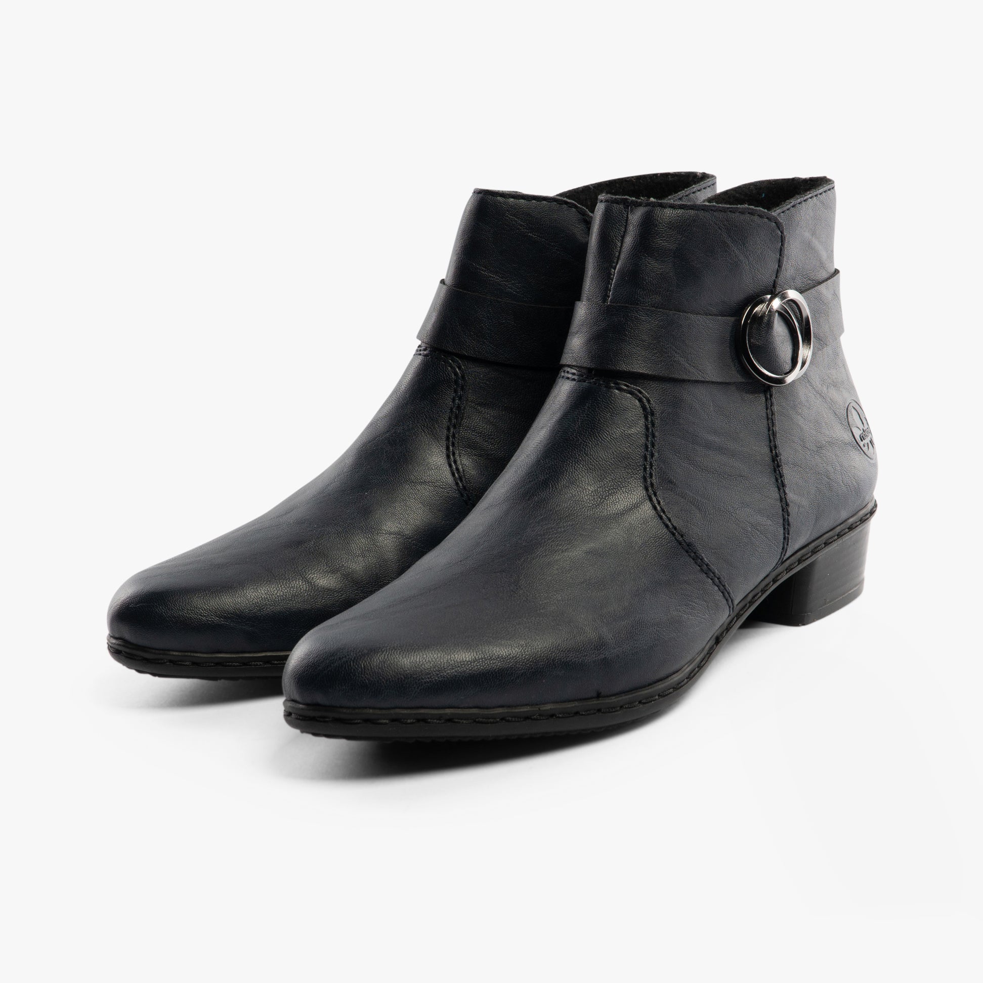 Rieker Y0775-14 Womens Boots Blue