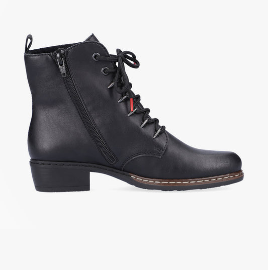 Rieker Y0800-00 Womens Boots Black
