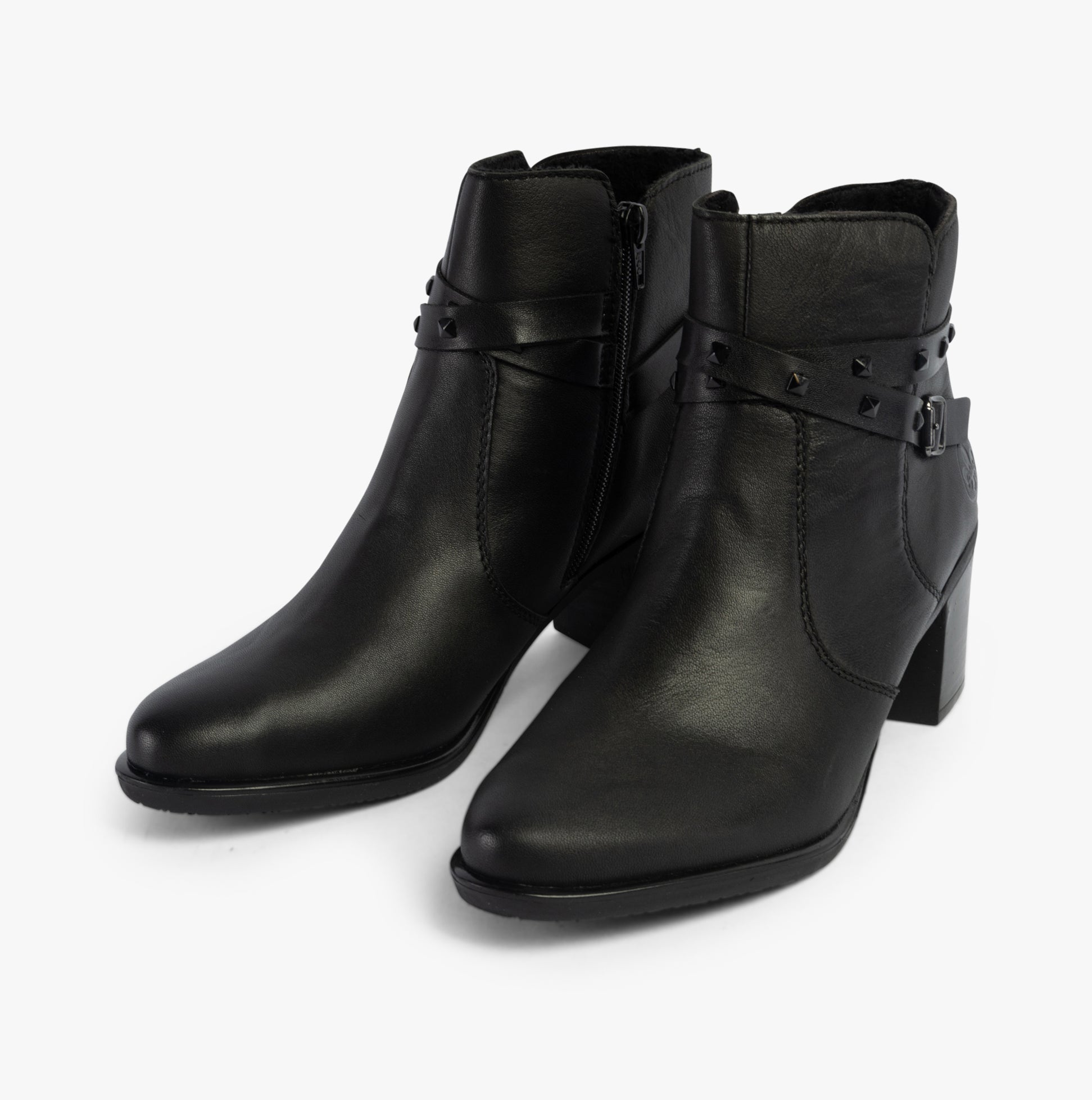 Rieker Y2059-00 Womens Boots Black