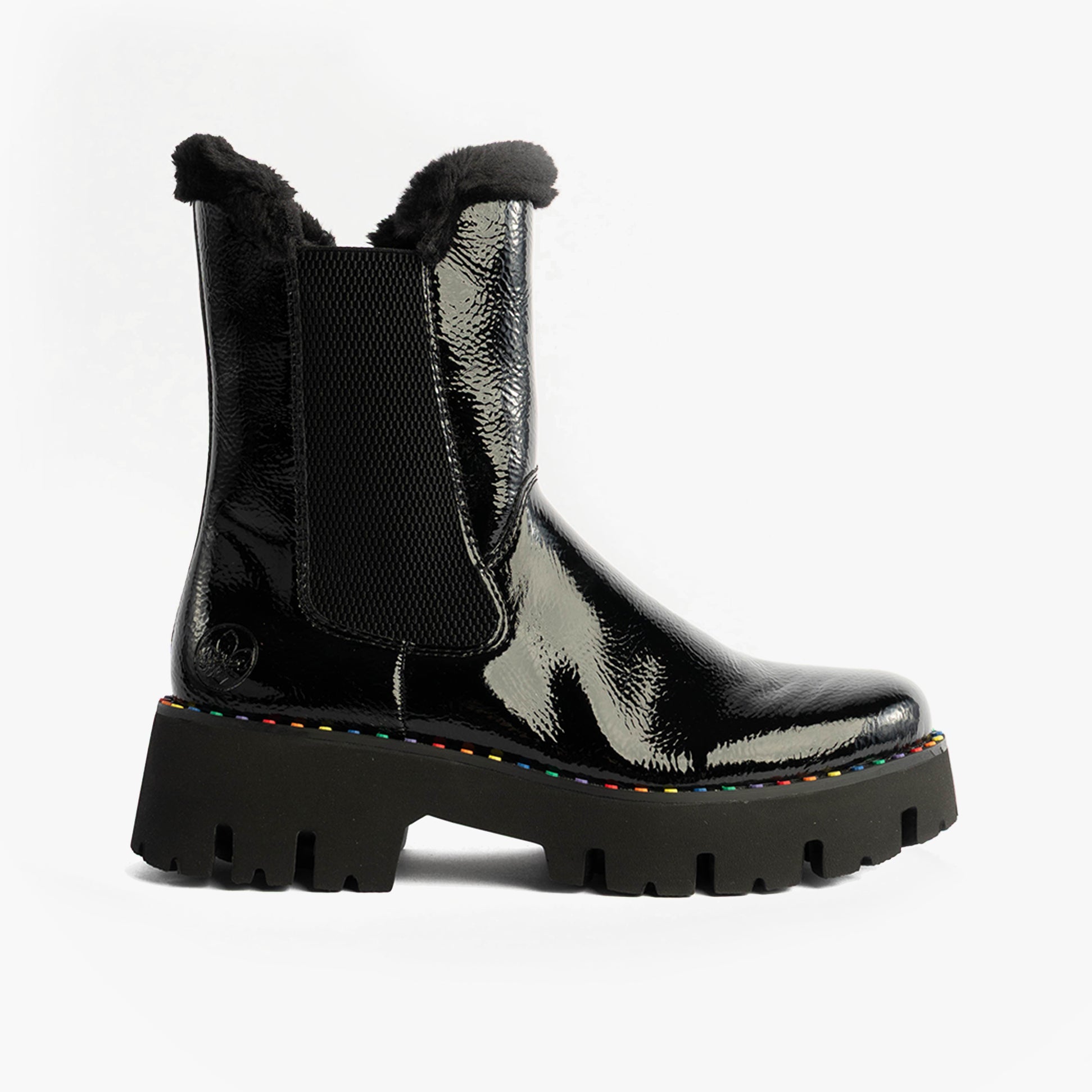 Rieker Y3350-00 Womens Boots Black