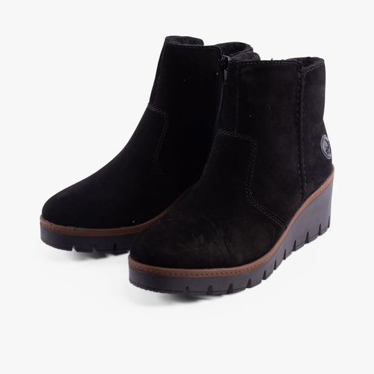 Rieker Y5065 Womens Ankle Boots Black