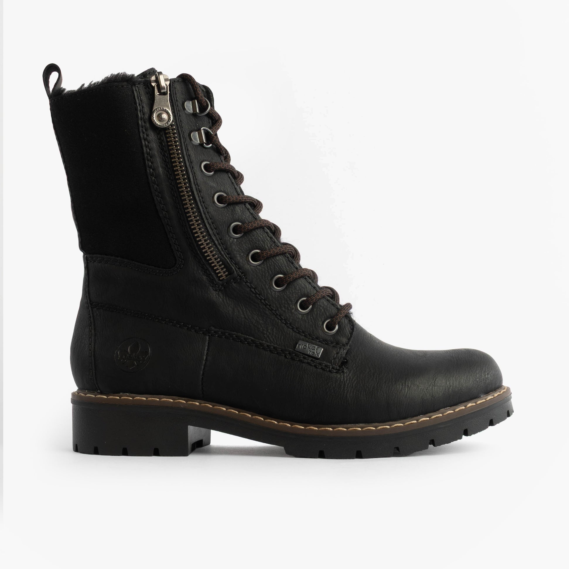 Rieker Y9151-00 Womens Boots Black