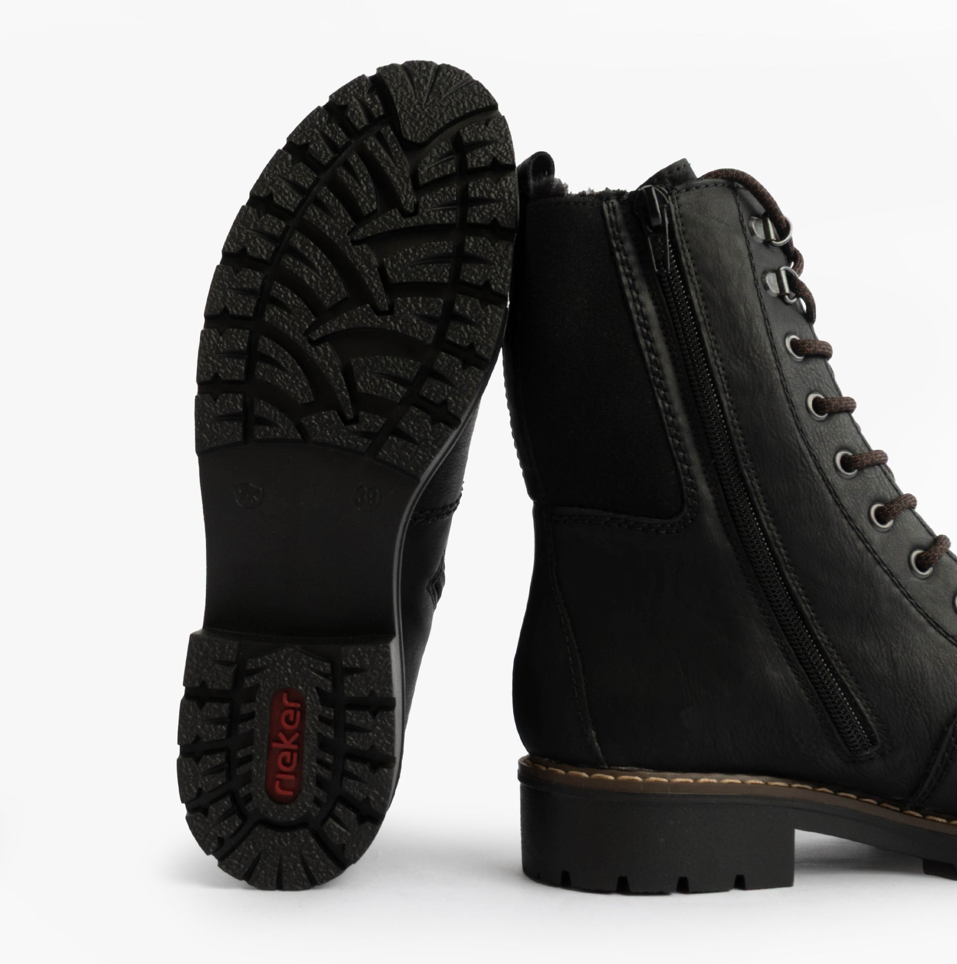 Rieker Y9151-00 Womens Boots Black