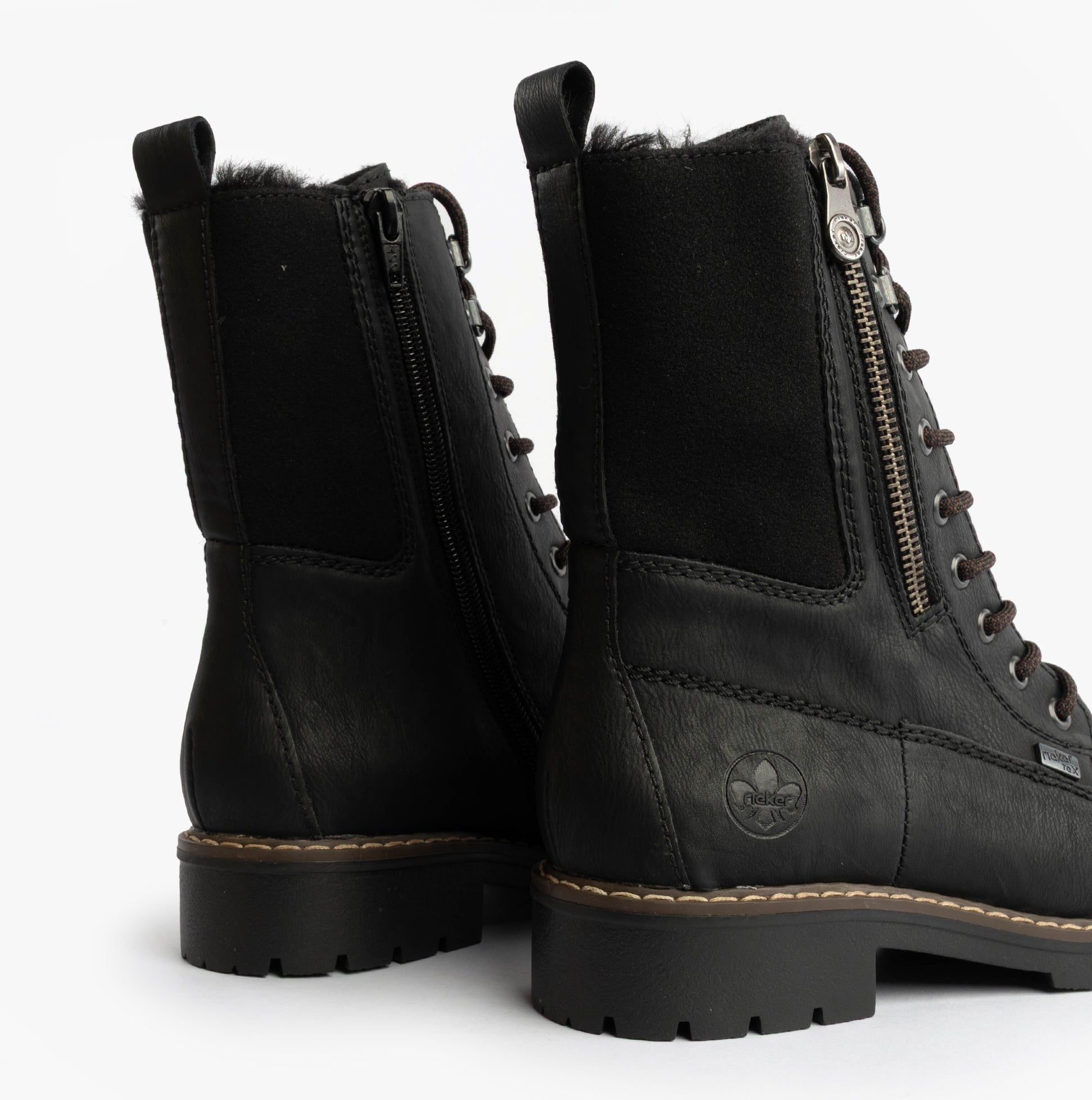 Rieker Y9151-00 Womens Boots Black