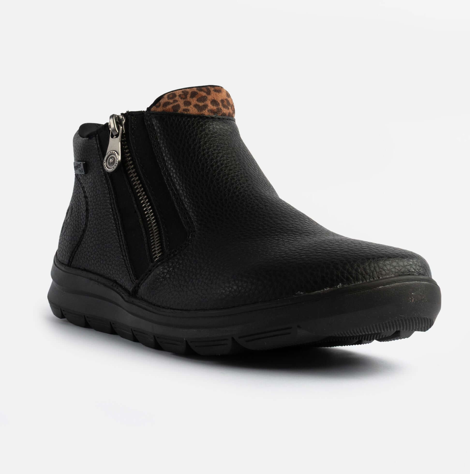 Rieker Z0059-00 Womens Boots Black