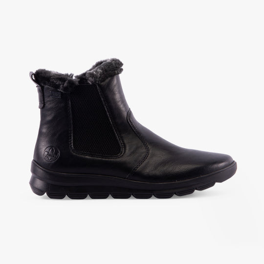Rieker Z0061 Womens Chelsea Boots Black