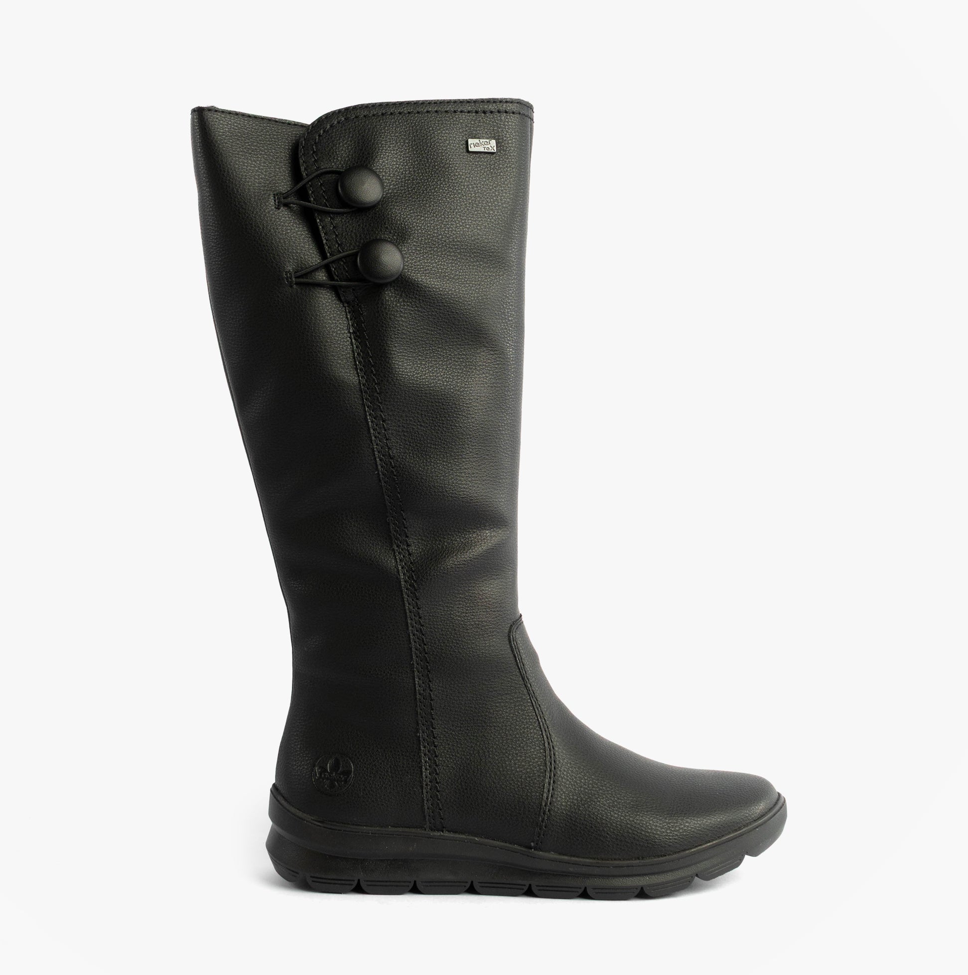 Rieker Z0090-00 Womens Boots Black