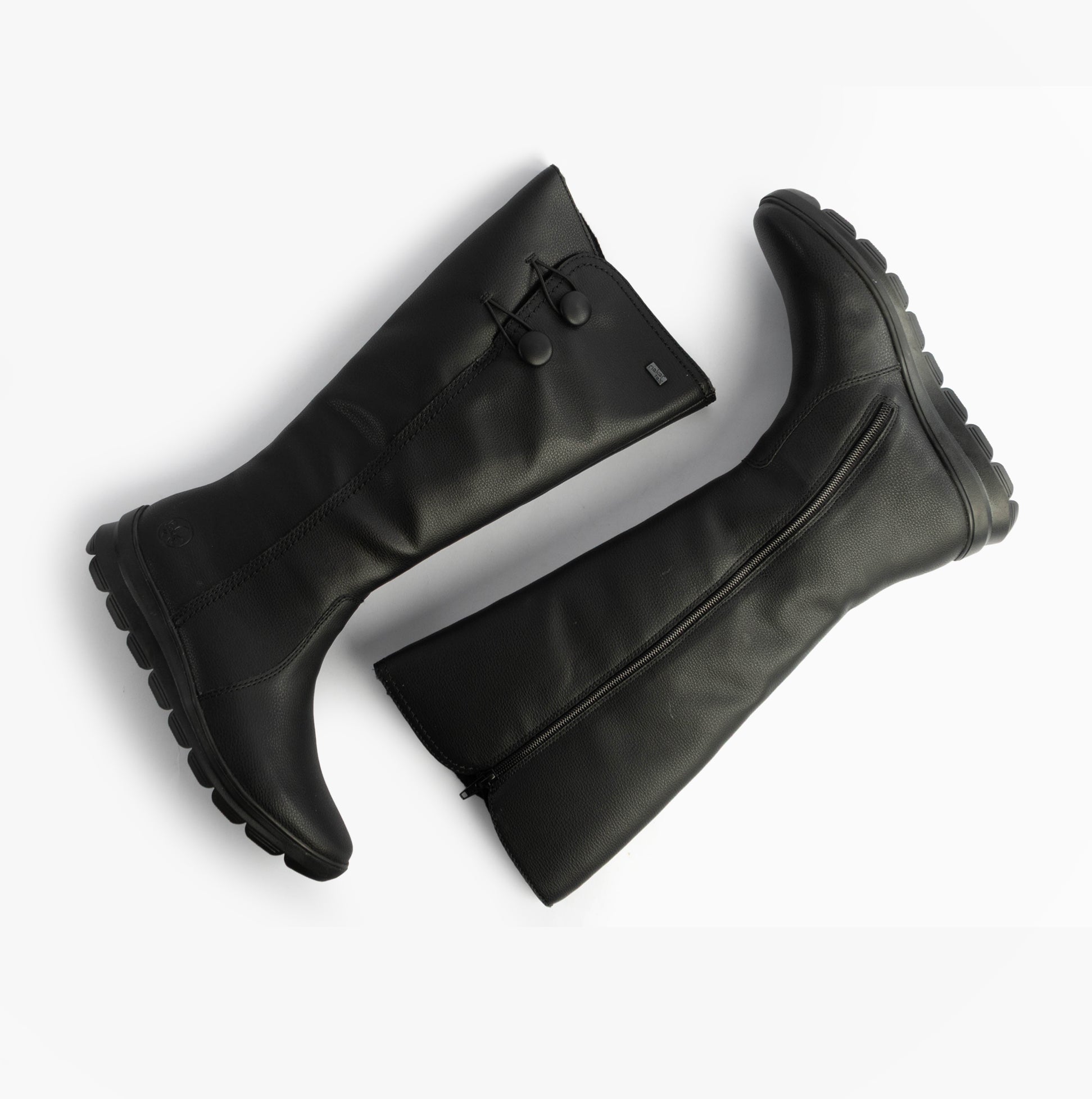 Rieker Z0090-00 Womens Boots Black