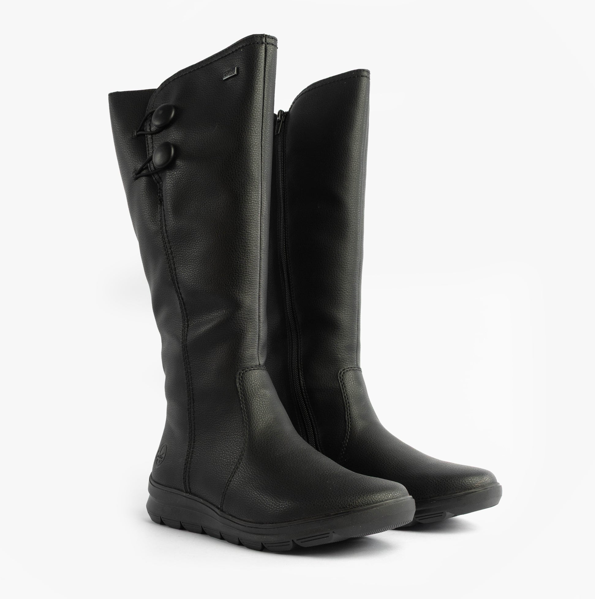 Rieker Z0090-00 Womens Boots Black