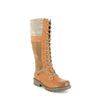 Rieker Z0442-24 Womens Knee High Boots Tan