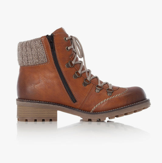 Rieker Z0444-24 Womens Boots Brown