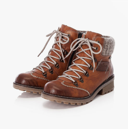 Rieker Z0444-24 Womens Boots Brown
