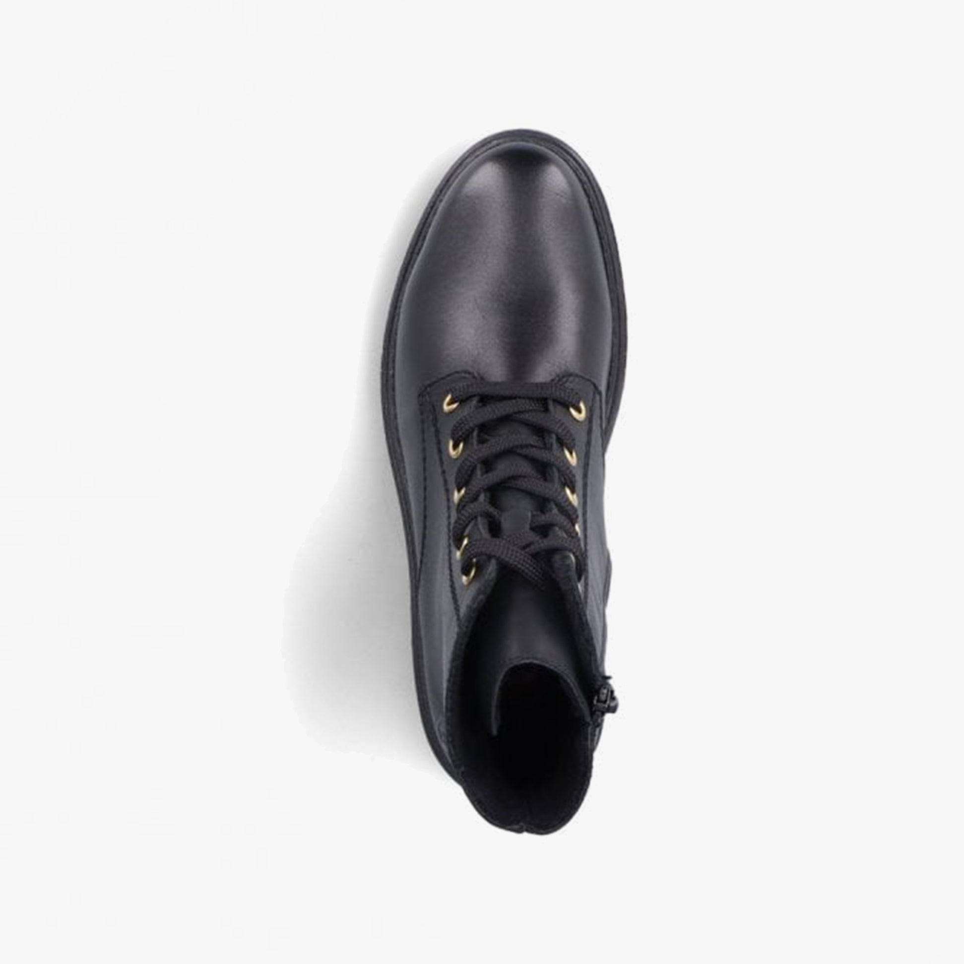 Rieker Z2841-00 Womens Leather Boots Black