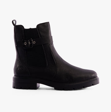 Rieker Z2856-00 Womens Boots Black