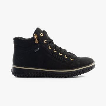 Rieker Z4263-00 Womens Ankle Boots Black