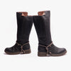 Rieker Z4774-00 Womens Knee High Boots Black