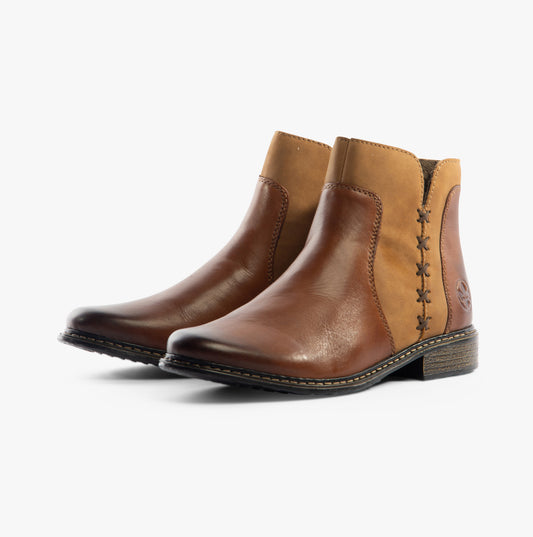 Rieker Z4951-24 Womens Boots Brown
