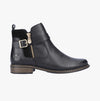 Rieker Z4959-00 Womens Leather Boots Black