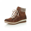 Rieker Z8610-24 Womens Casual Ankle Boots Deer Brown
