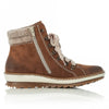 Rieker Z8610-24 Womens Casual Ankle Boots Deer Brown