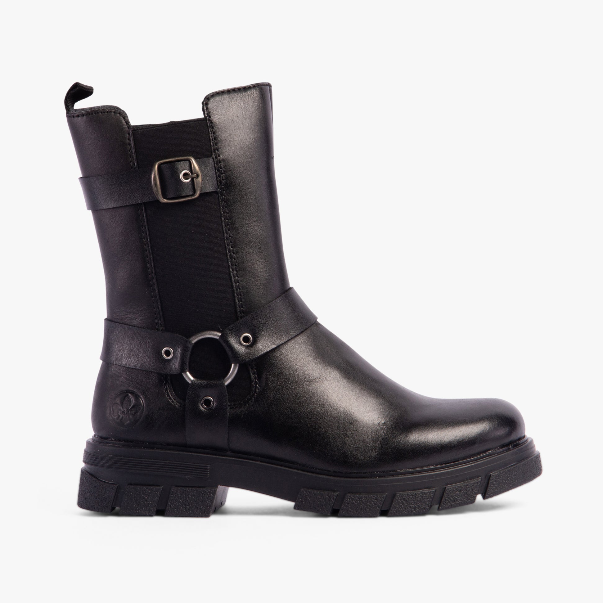 Rieker Z9177-00 Womens Boots Black