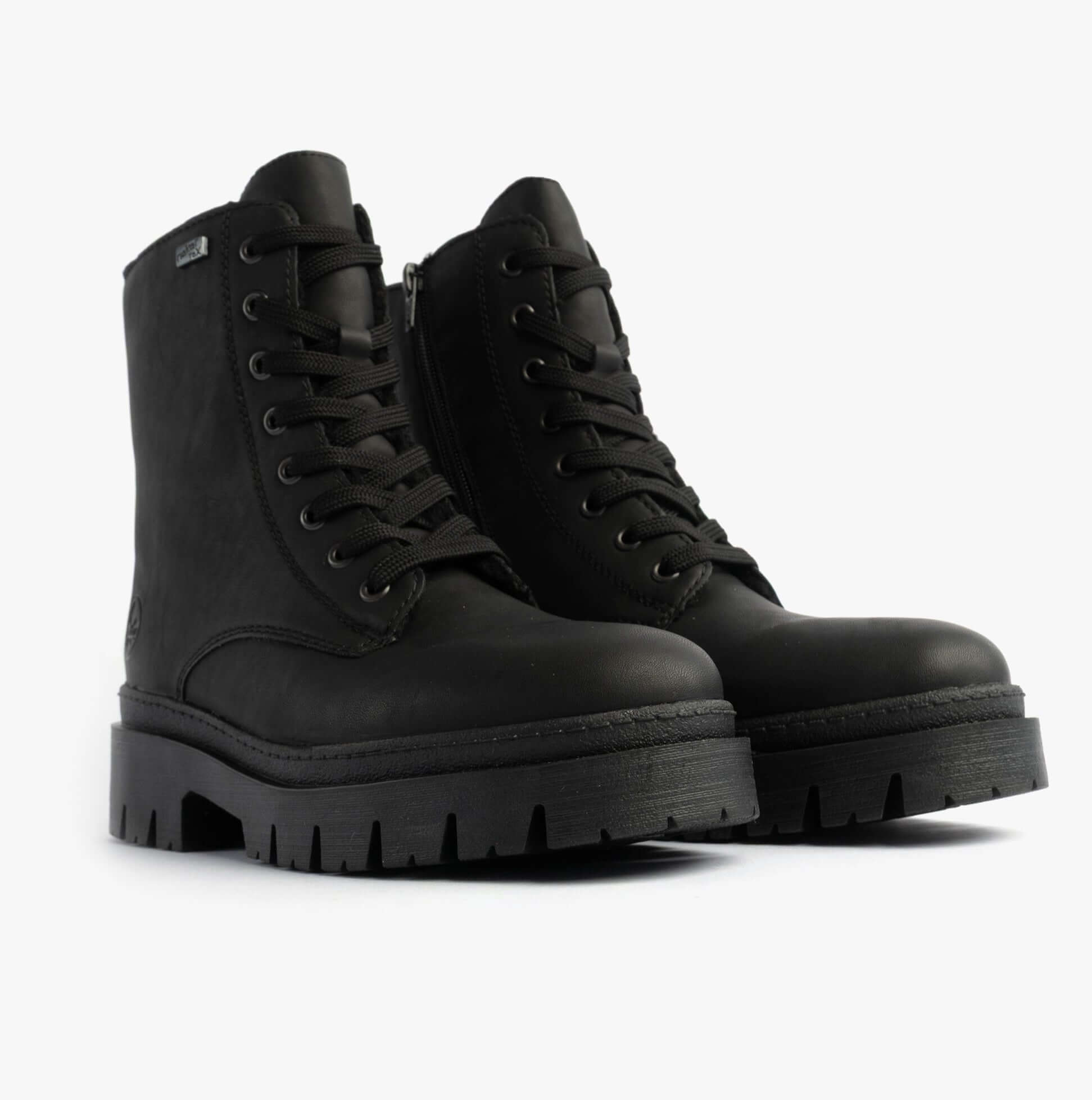 Rieker Z9447-00 Womens Boots Black